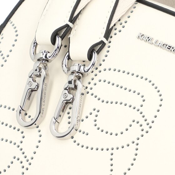 Karl Lagerfeld Ikon Torba na ramię Skórzany 22 cm