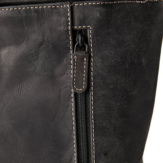 Jack Kinsky Baltimore 15 Plecak biznesowy Skórzany 43 cm Komora na laptopa