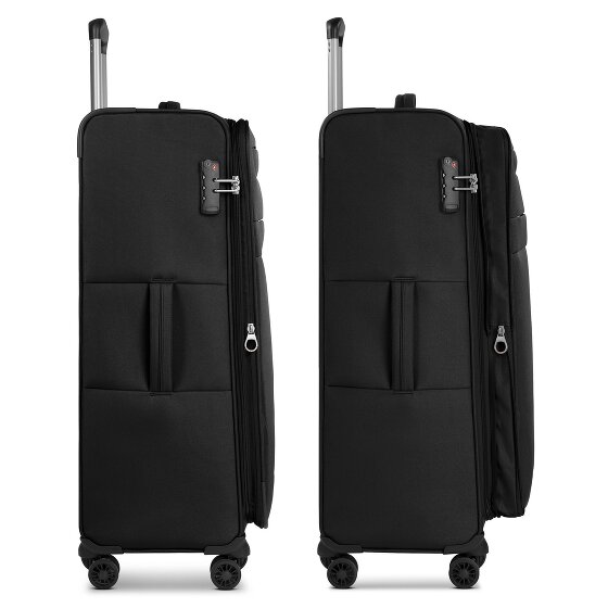 Worldpack Chicago 4 kółka Walizka L 78 cm z plisą rozprężną