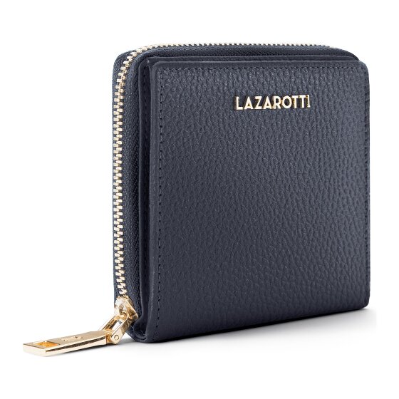 Lazarotti Bologna Leather Medium Zip-Around Wallet Leather 10 cm