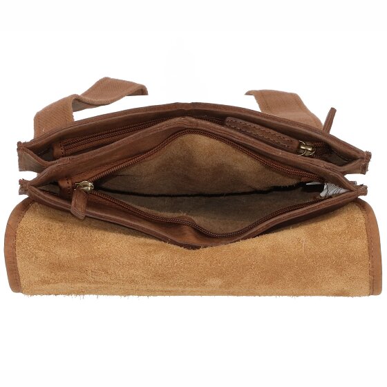 Greenland Nature Skóra naturalna kombinowana Torba na ramię 26 cm