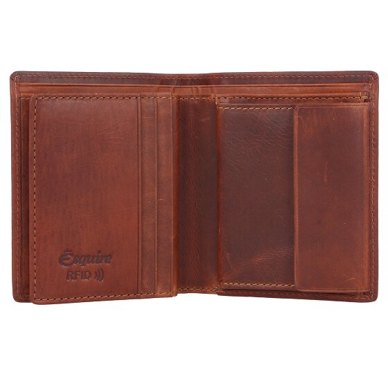 Esquire Dallas Wallet RFID Leather 9 cm