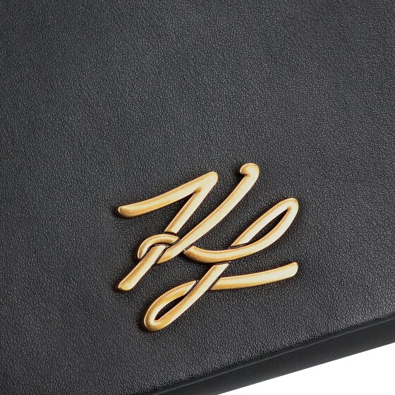 Karl Lagerfeld Autograph Torba na ramię Skórzany 20 cm