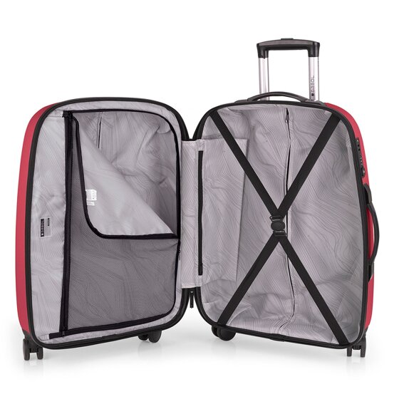 Gabol Paradise XP 4 kółka Walizka M 67 cm z plisą rozprężną