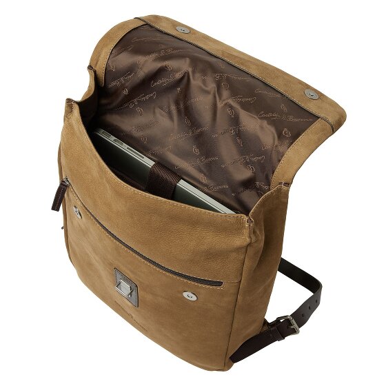 Castelijn & Beerens Veneto Plecak biznesowy Ochrona RFID Skórzany 39 cm Komora na laptopa