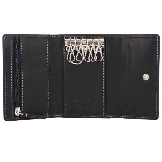 Esquire Dallas Portfel z kluczem Skórzany 10 cm