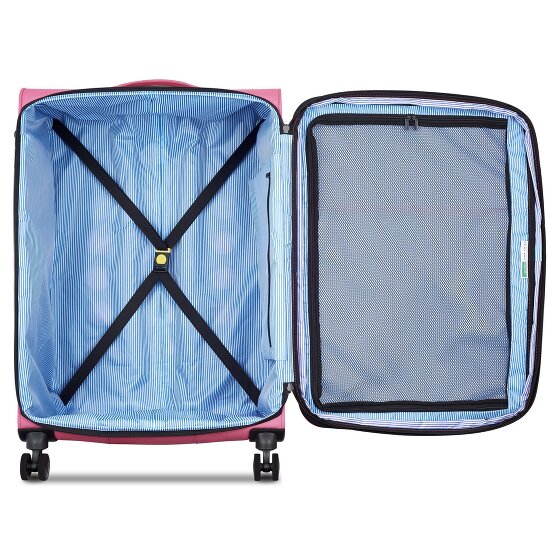 Delsey Paris x United Colors of Benetton BE Wózek 4-kołowy L 76 cm z elastycznym składaniem