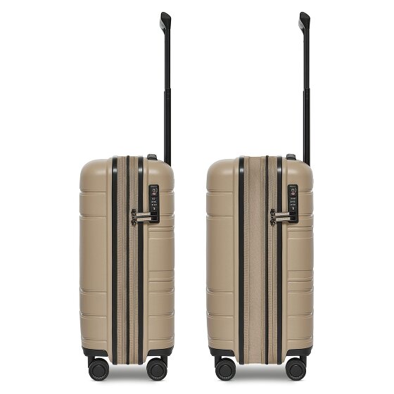 Redolz Essentials 11 4 kółka Walizka kabinowy 55 cm z plisą rozprężną