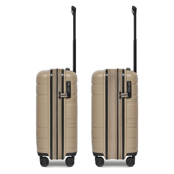 Redolz Essentials 11 4 kółka Walizka kabinowa 55 cm z funkcją poszerzenia