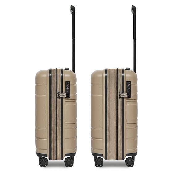 Redolz Essentials 11 4 kółka Walizka kabinowy 55 cm z plisą rozprężną