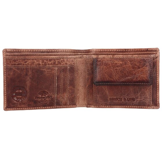 Greenland Nature Mascu & Line Wallet RFID Leather 10 cm
