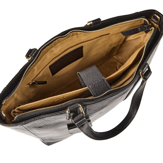 Burkely Fine Florence Shopper Bag Skóra 36 cm Komora na laptopa