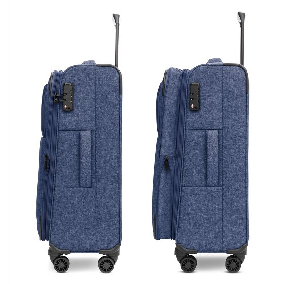 Redolz Essentials 12 MEDIUM Wózek 4-kołowy 67 cm z plisą rozporową