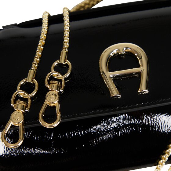 AIGNER Torba Ochrona RFID Skórzany 19 cm