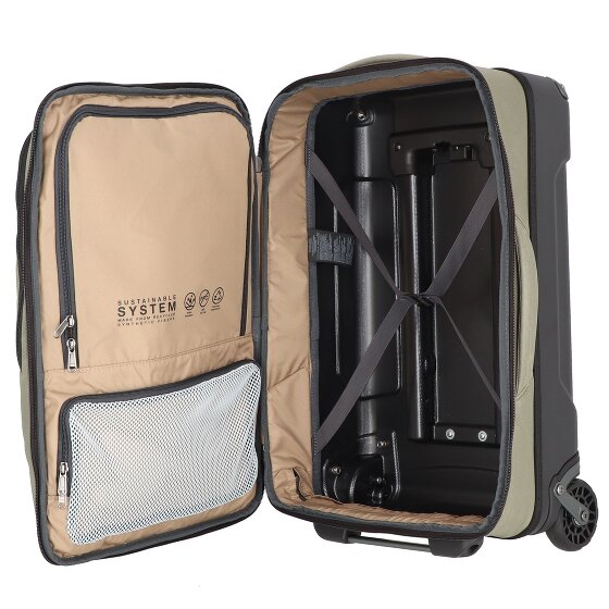 Jack Wolfskin Traveltopia 40 2 kółka Walizka kabinowy 53 cm Komora na laptopa