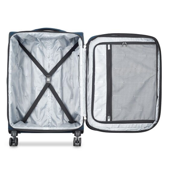 Delsey Paris Sky Max 2.0 4 kółka Zestaw walizek 3-części z plisą rozprężną