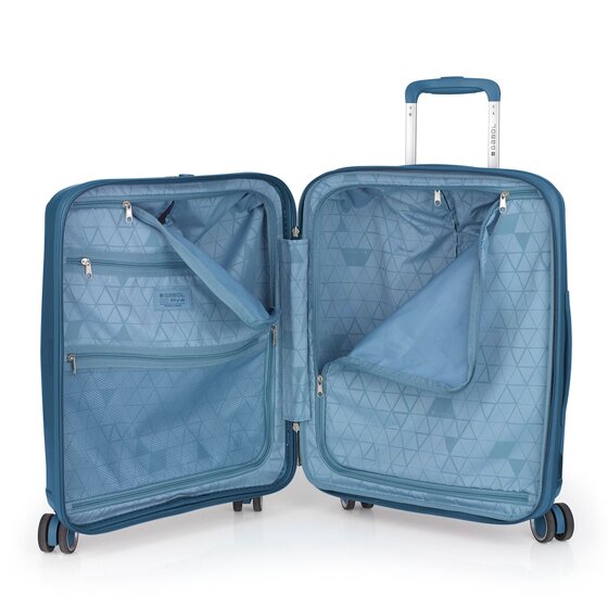 Gabol Queens 4 kółka Walizka kabinowy S 54 cm z plisą rozprężną