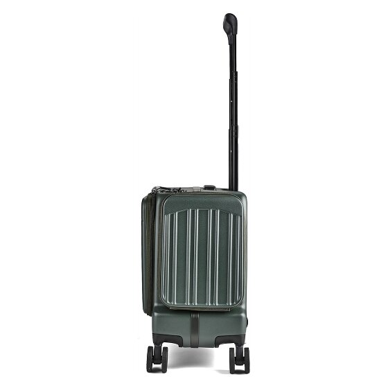Piquadro PQ-Light 4 kółka Walizka z pilotem 46 cm Komora na laptopa