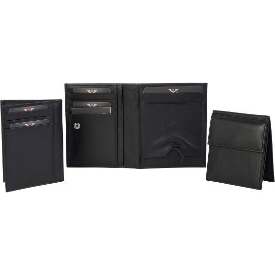 Voi Miękki skórzany portfel Rick 10 cm