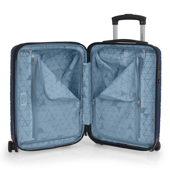 Gabol Uyiko 4 kółka Walizka kabinowy 54 cm z plisą rozprężną