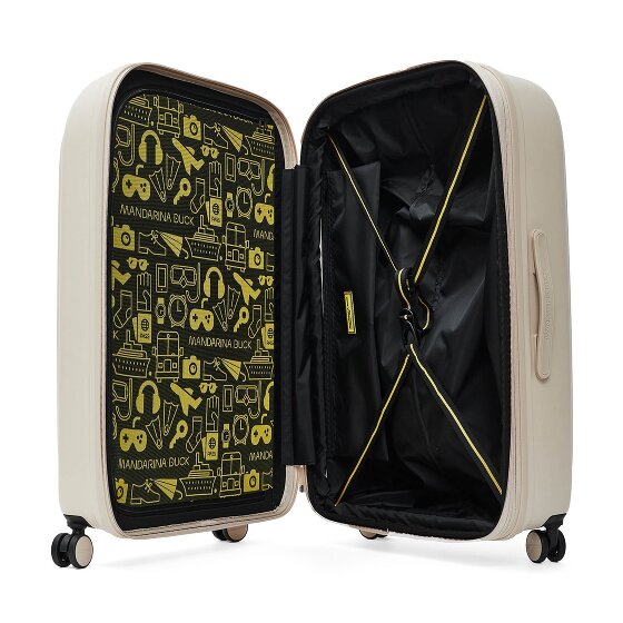 Mandarina Duck Logoduck + 4 kółka Walizka L 75 cm