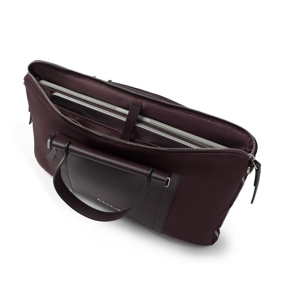 Piquadro Lyra Teczka Skóra 42 cm Komora na laptopa z funkcją poszerzenia