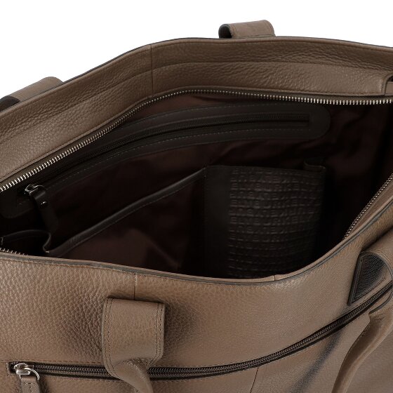 Burkely Soft Skylar Shopper Bag Skórzany 40 cm Komora na laptopa