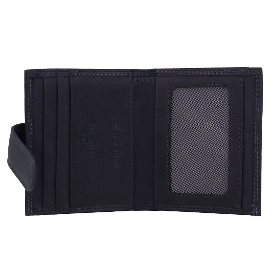 Jack Kinsky Aruba Portfel Ochrona RFID Skórzany 10 cm