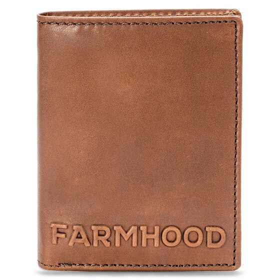 Farmhood Nashville Portfel Ochrona RFID Skórzany 10 cm