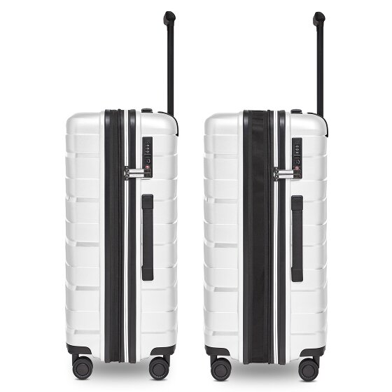 Bergpfeil Podróżny wózek 4-kołowy M 66 cm z plisą rozporową