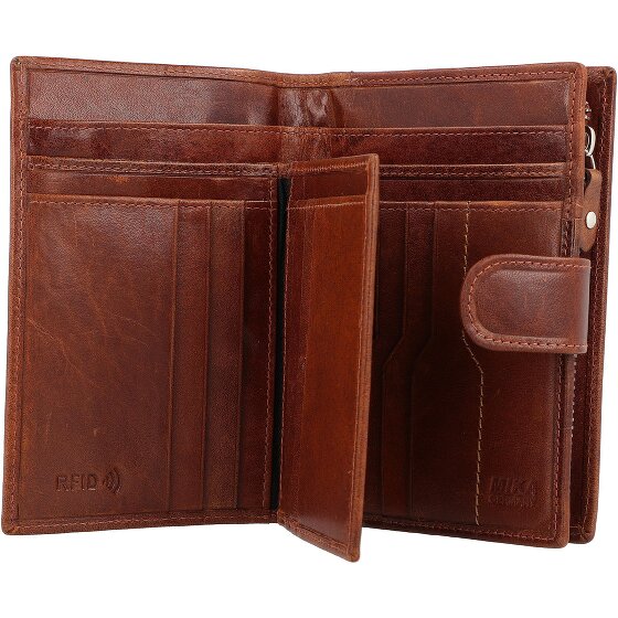 Mika Portfel RFID skóra9,5 cm