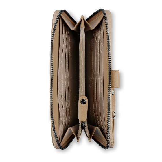 bugatti Elsa Portfel Ochrona RFID Skórzany 19 cm