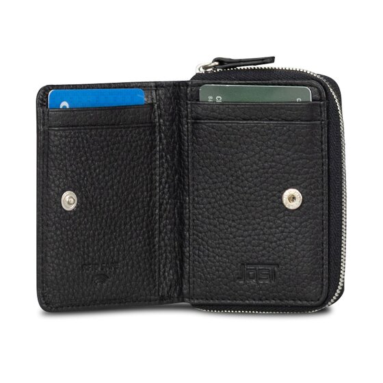 Jost Vika Portfel Ochrona RFID Skórzany 7.5 cm