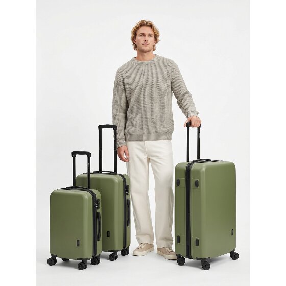 Redolz Essentials 09 3-SET 4 kółka Zestaw walizek 3-części