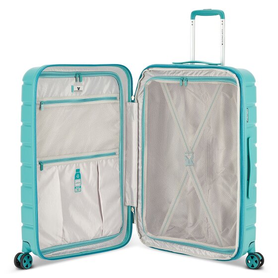 Roncato Relife 4 kółka Zestaw walizek 3-części z plisą rozprężną