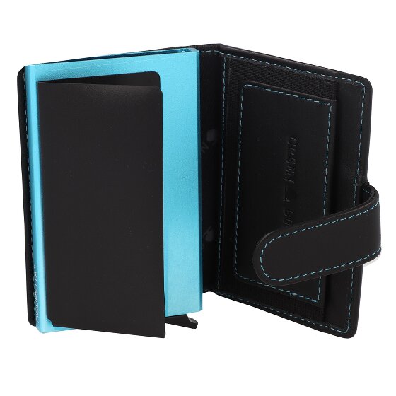 Greenburry Nappa Etui na karty kredytowe Ochrona RFID Skórzany 7 cm