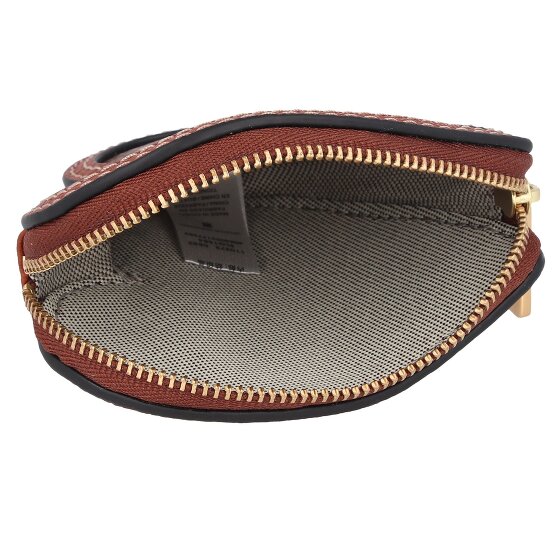 Fossil Skórzany portfel na monety 10,5 cm