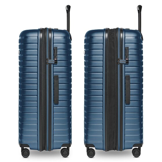 Pactastic Collection 04 THE LARGE + 4 kółka Walizka L 75 cm z plisą rozprężną