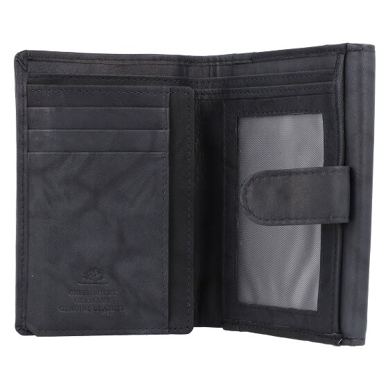 Greenburry Basic Wallet RFID Leather 13 cm