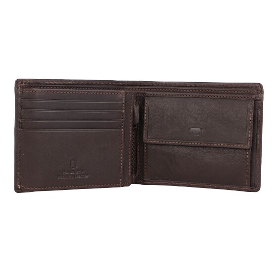 Tom Tailor Skórzany portfel Lary 12 cm