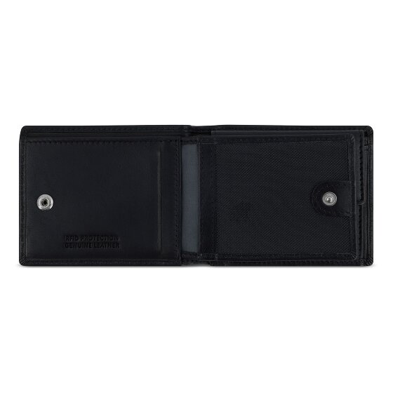 mano Don Andrea Portfel Ochrona RFID Skórzany 9.5 cm