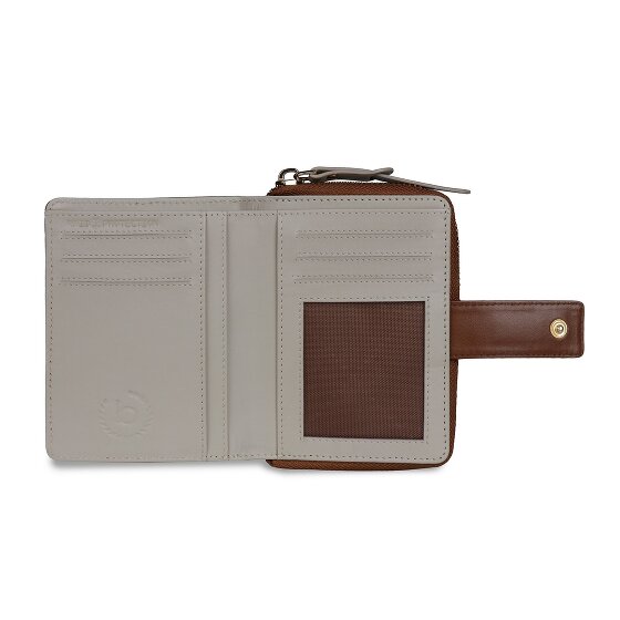 bugatti Viola Portfel Ochrona RFID Skórzany 12 cm