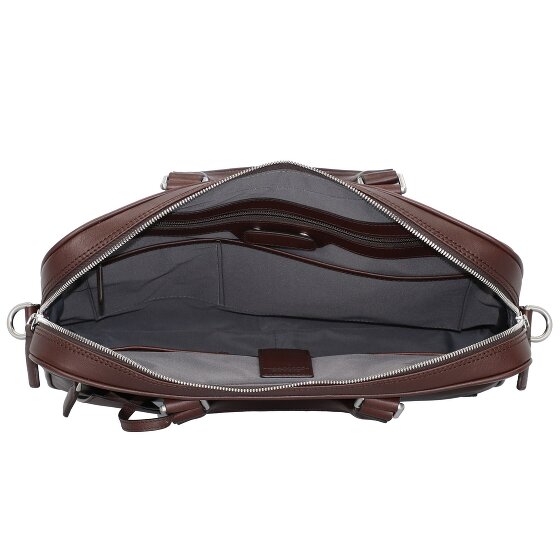 Picard Autentyczna teczka skórzana z przegrodą na laptopa 40 cm