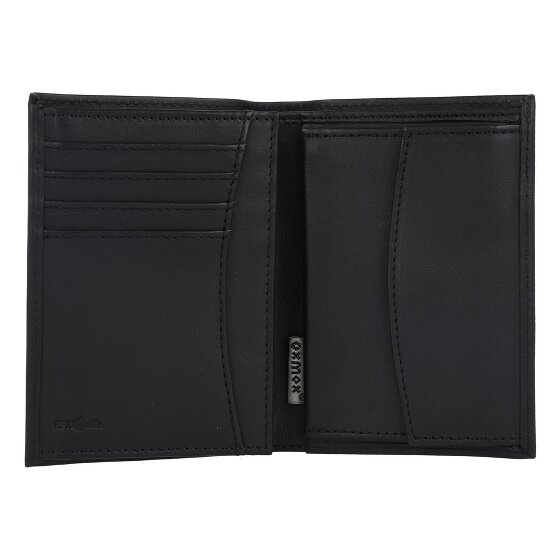 oxmox Leather Portfel Ochrona RFID Skórzany 9.5 cm