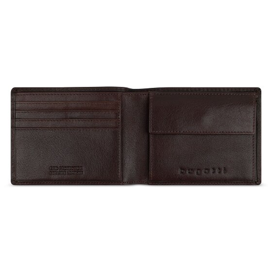 bugatti Neaples Portfel Ochrona RFID Skórzany 11.5 cm