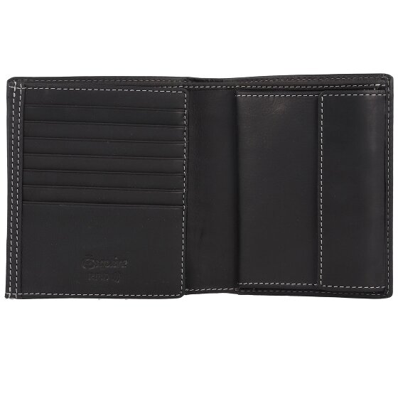 Esquire Dallas Portfel Ochrona RFID Skórzany 12 cm
