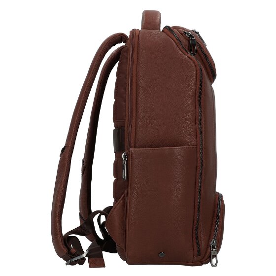 Piquadro Cronus Plecak biznesowy Ochrona RFID Skóra 41 cm Komora na laptopa