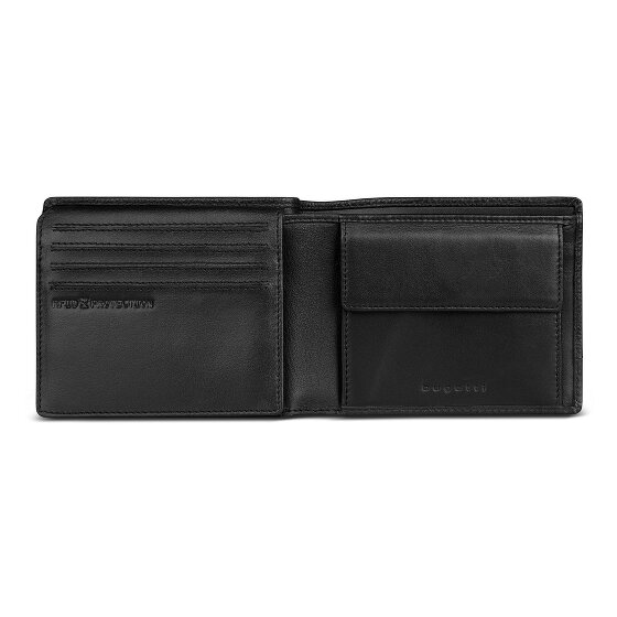 bugatti Due Portfel Ochrona RFID Skórzany 11.5 cm