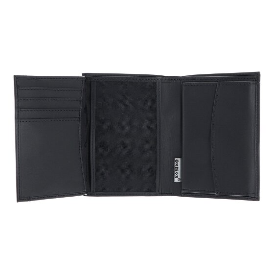 oxmox Leather Portfel Ochrona RFID Skóra 13 cm