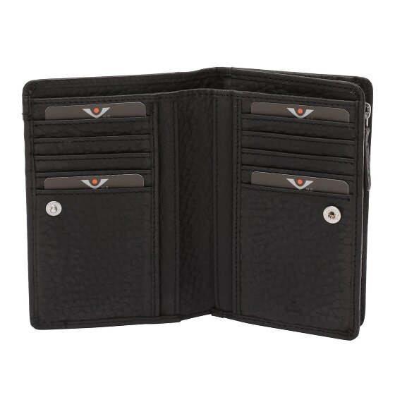 Voi Hirsch Gloria Portfel Ochrona RFID Skórzany 14.5 cm